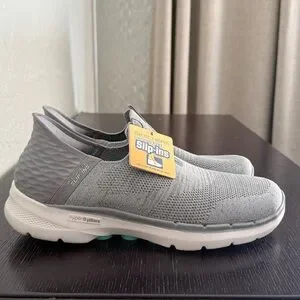 Skechers | Shoes | Nwt Mens Sketchers Go Walk Light Gray  display picture 3